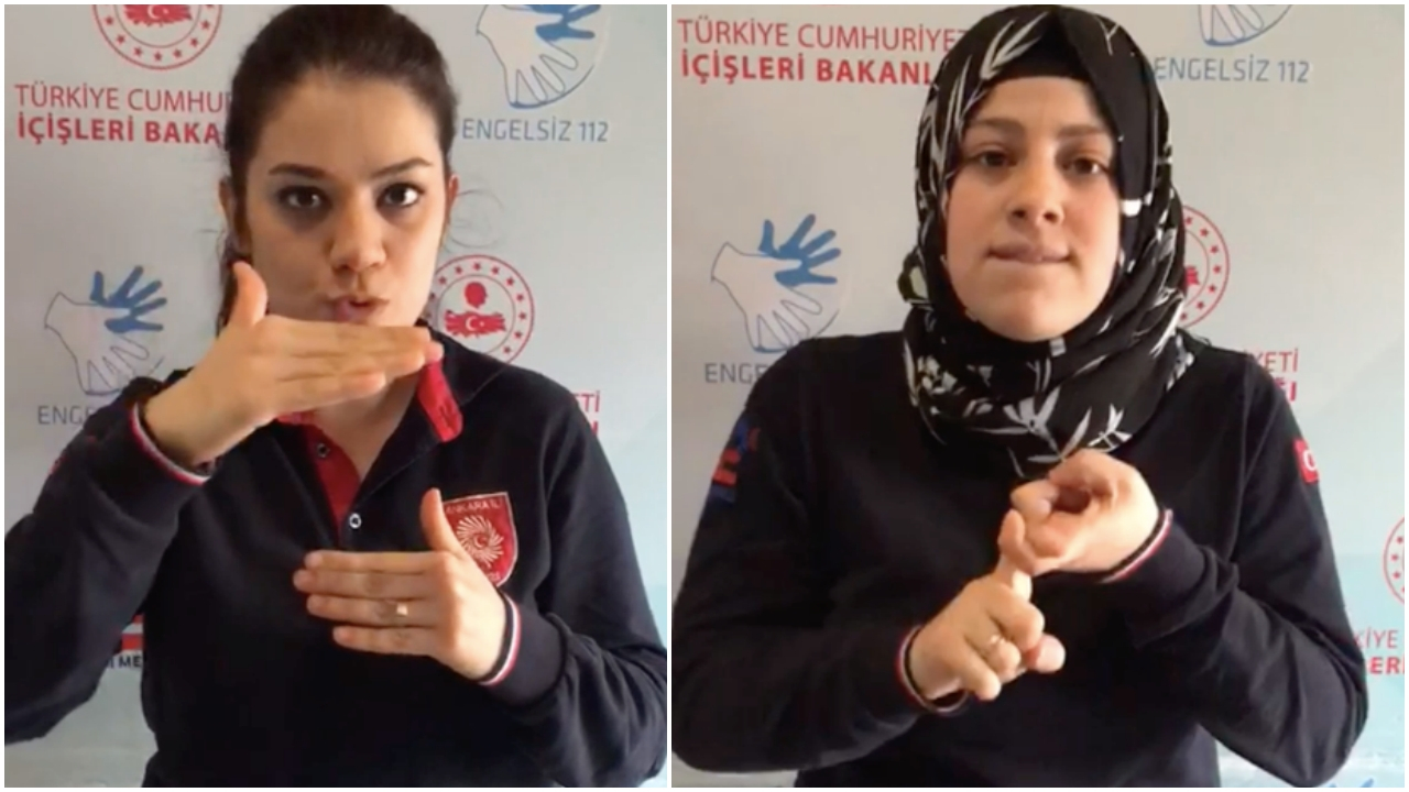 Engelli vatandaşlara 'Engelsiz 112'