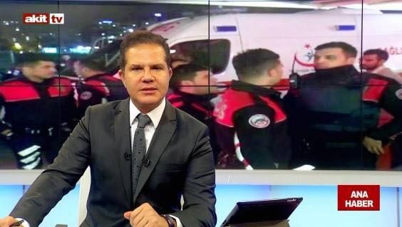 Ana Haber spikerine İETT otobüsü çarptı!