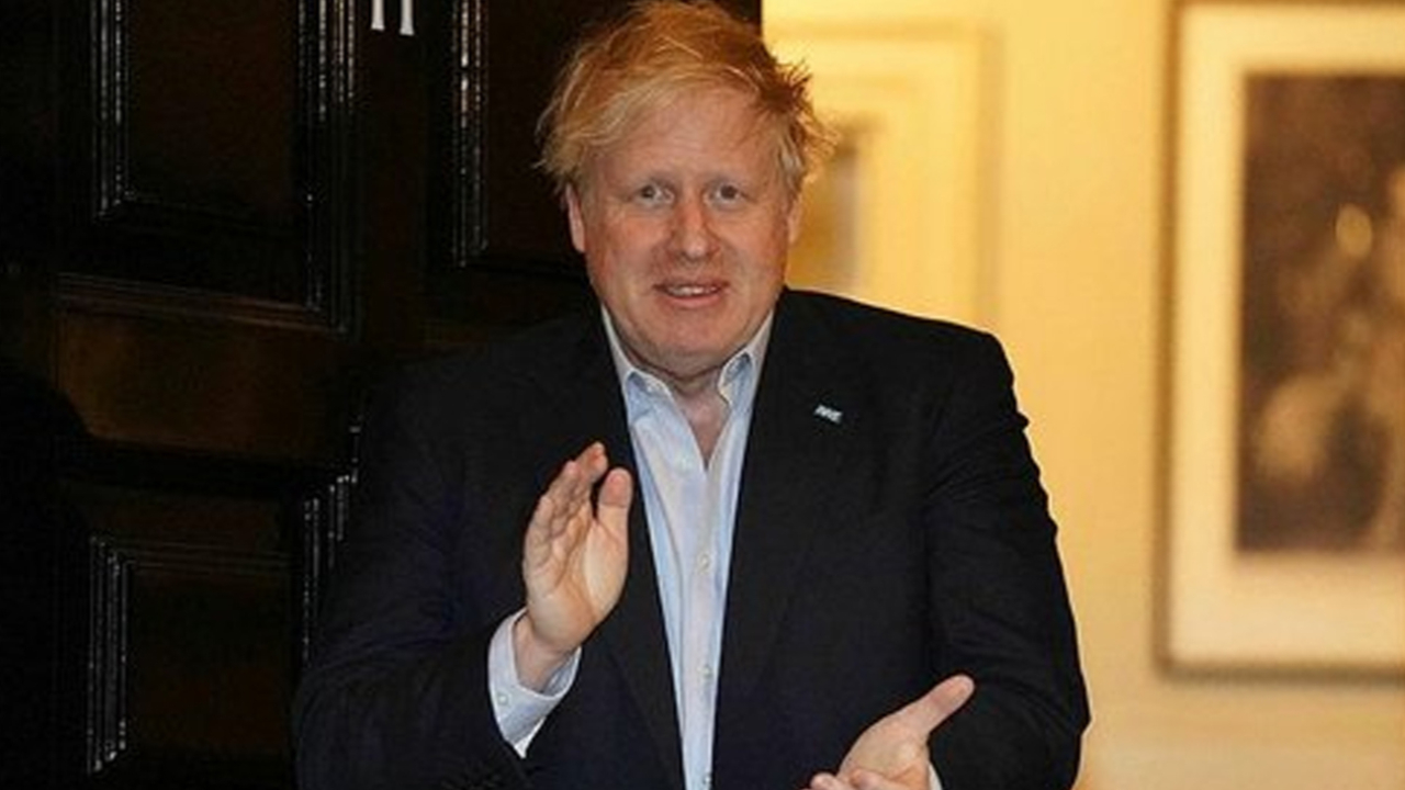 Son dakika... Karantinadaki Boris Johnson ilk kez görüntülendi! (Koronavirüs, Kovid-19, Corona, Covid-19)