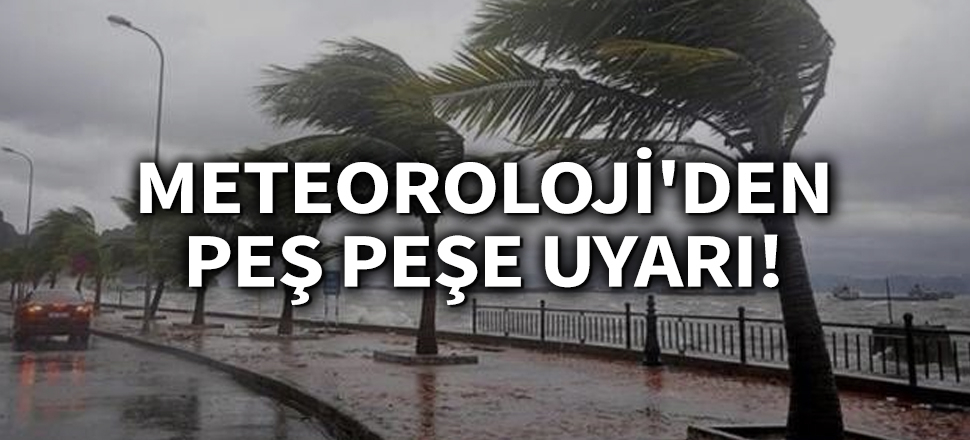 Son dakika... Meteoroloji uyardı: Marmara Denizi ile Batı Karadeniz’de kuvvetli fırtına bekleniyor