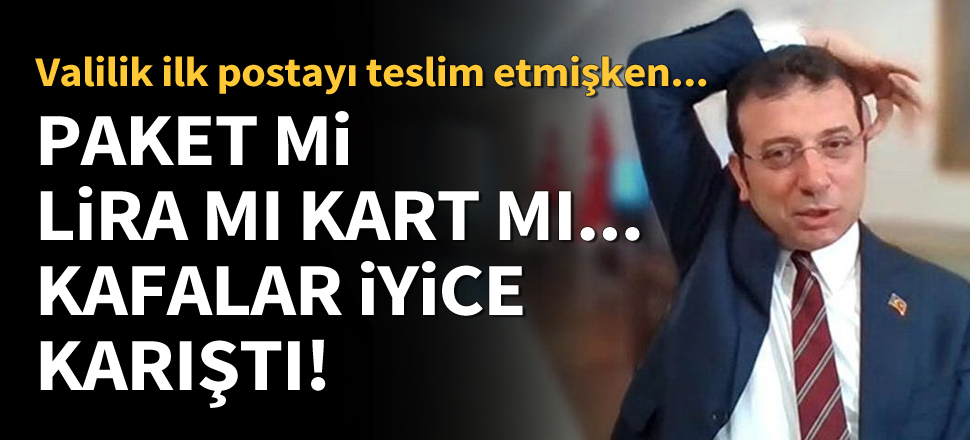 İmamoğlu paket fiyatı konusunda kafaları karıştırdı