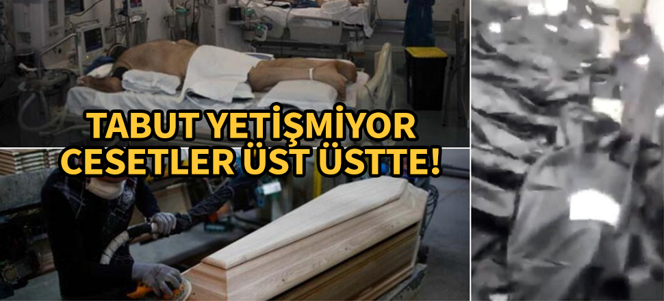 İspanya kabusu yaşıyor! Tabut yetişmiyor, cesetler üst üste diziliyor....