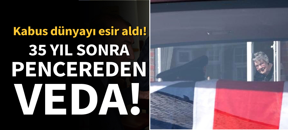 Koronavirüs yaşlı çifti vedalaşma şansından mahrum bıraktı