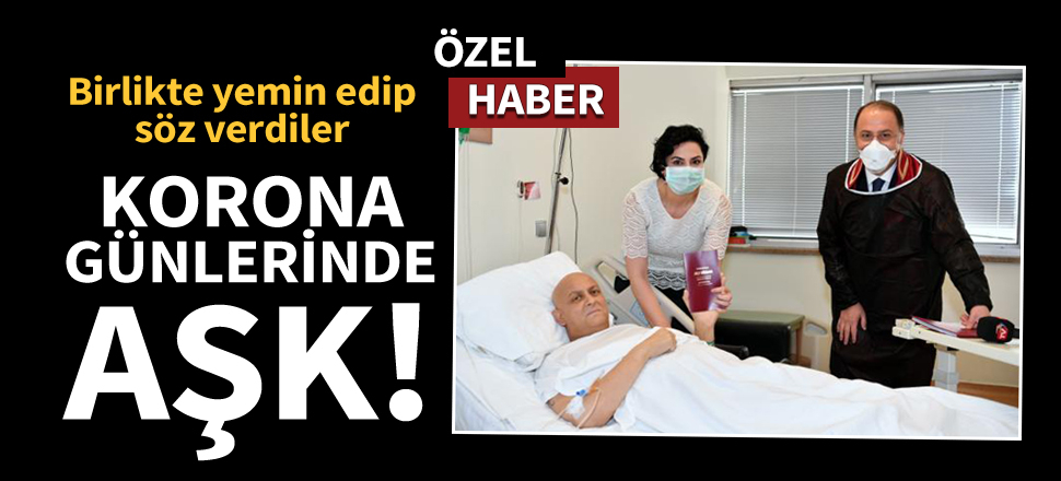 Korona günlerinde aşk!
