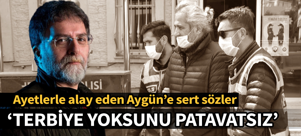 Ahmet Hakan'dan Hakan Aygün'e: Terbiye yoksunu patavatsız