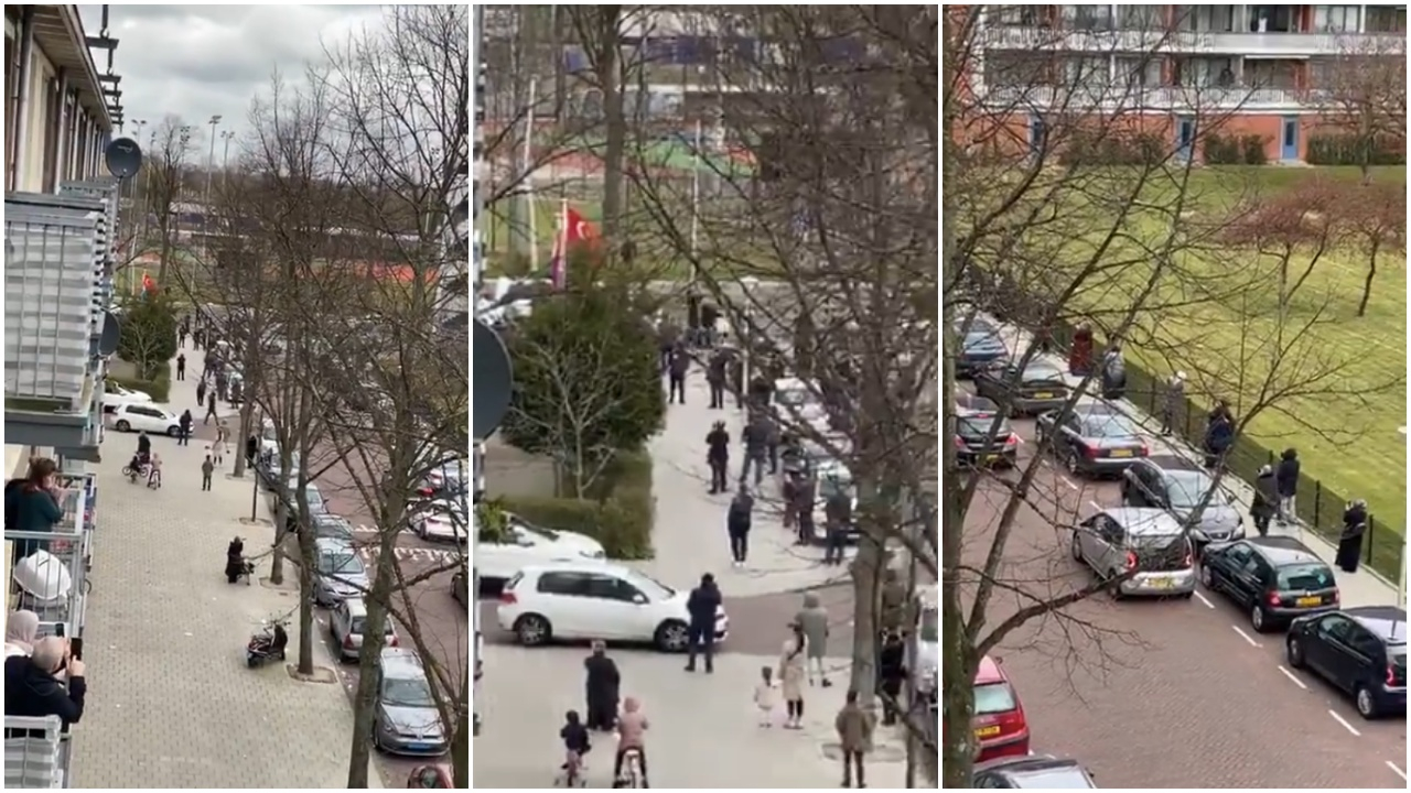 Fransa'da en çok korona vakasının olduğu bölgede ezan sesleri!