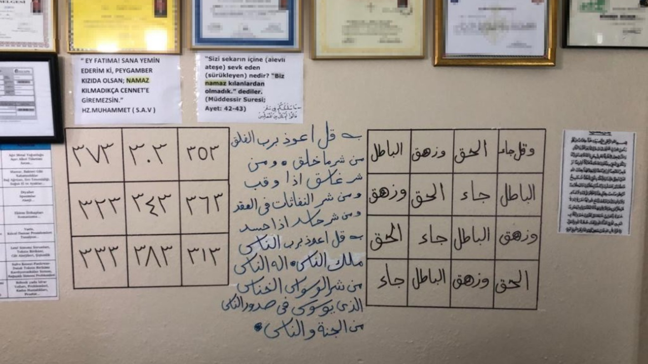 Sahte hoca, polise suçüstü yakalandı