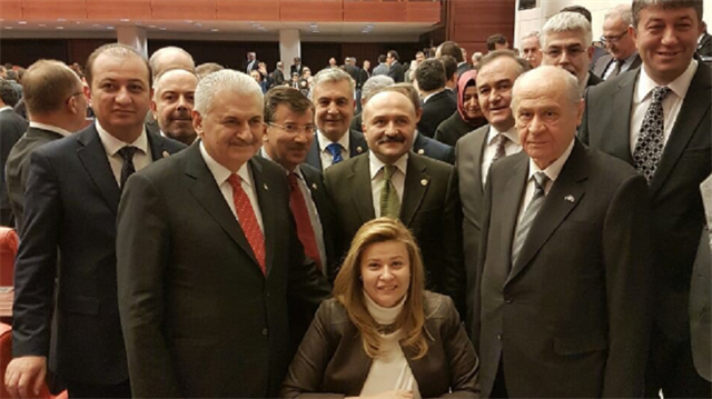 Başbakan Yıldırım ve Bahçeli'den tarihi kare