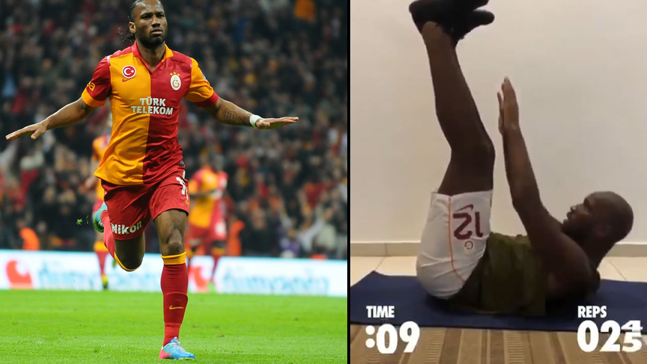 Didier Drogba'nın mekik şovu sosyal medyayı salladı!