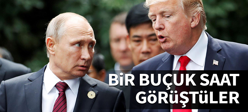 Trump'tan liderlerle 'petrol' görüşmesi
