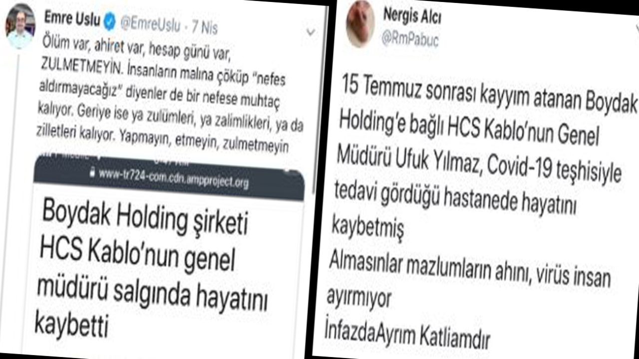 FETÖ'cülerin ölüye bile saygısı kalmadı! Alpaslan Ertekin'den Boydak'a tokat gibi sözler...
