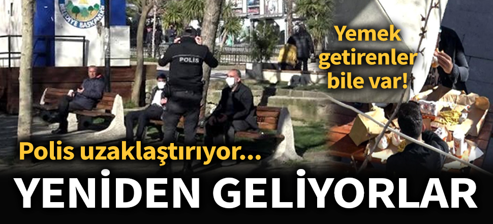 Son dakika... Koronavirüs ile bu şekilde mücadele zor! Avcılar'daki Emekliler Parkı dolup taşıyor