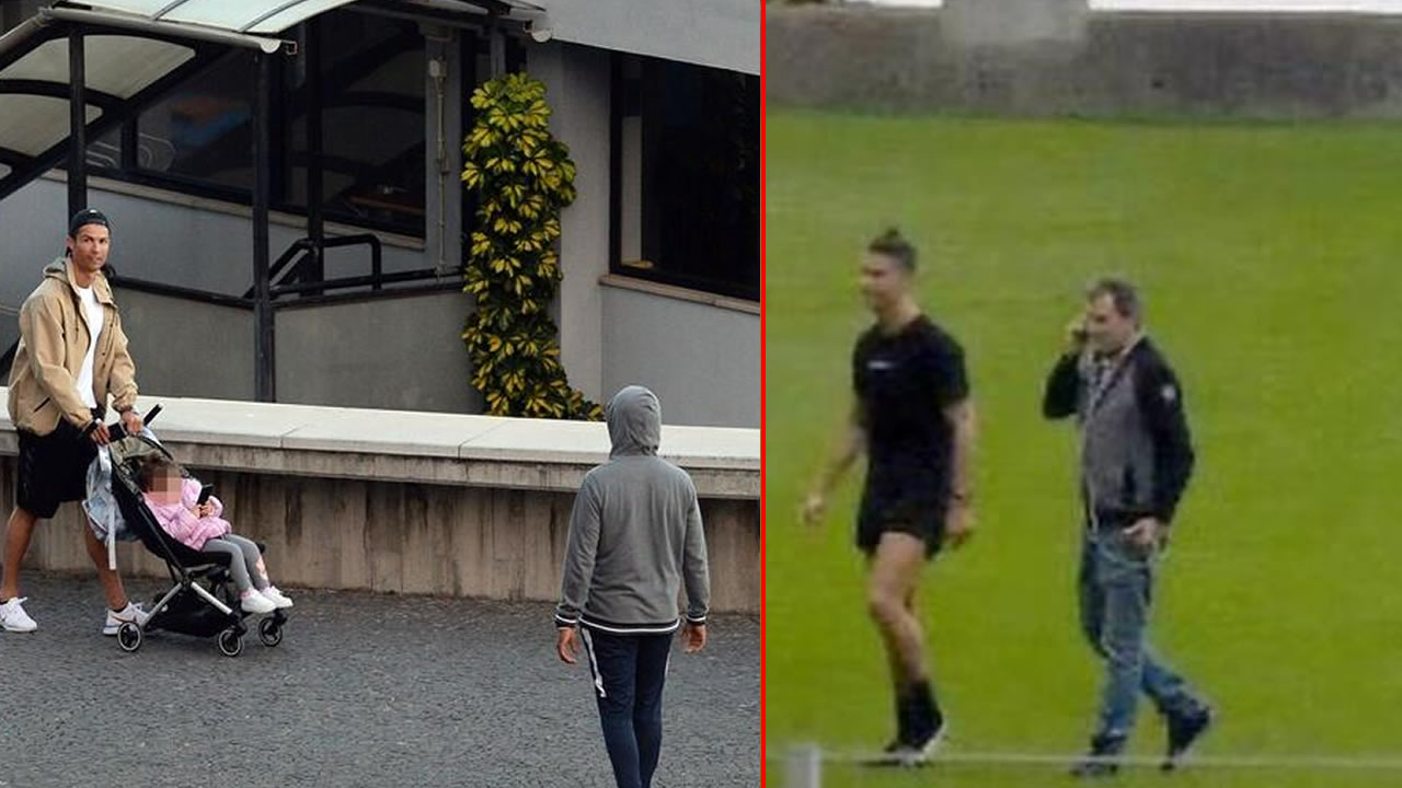 Ronaldo koronavirüs karantinasını yine dinlemedi