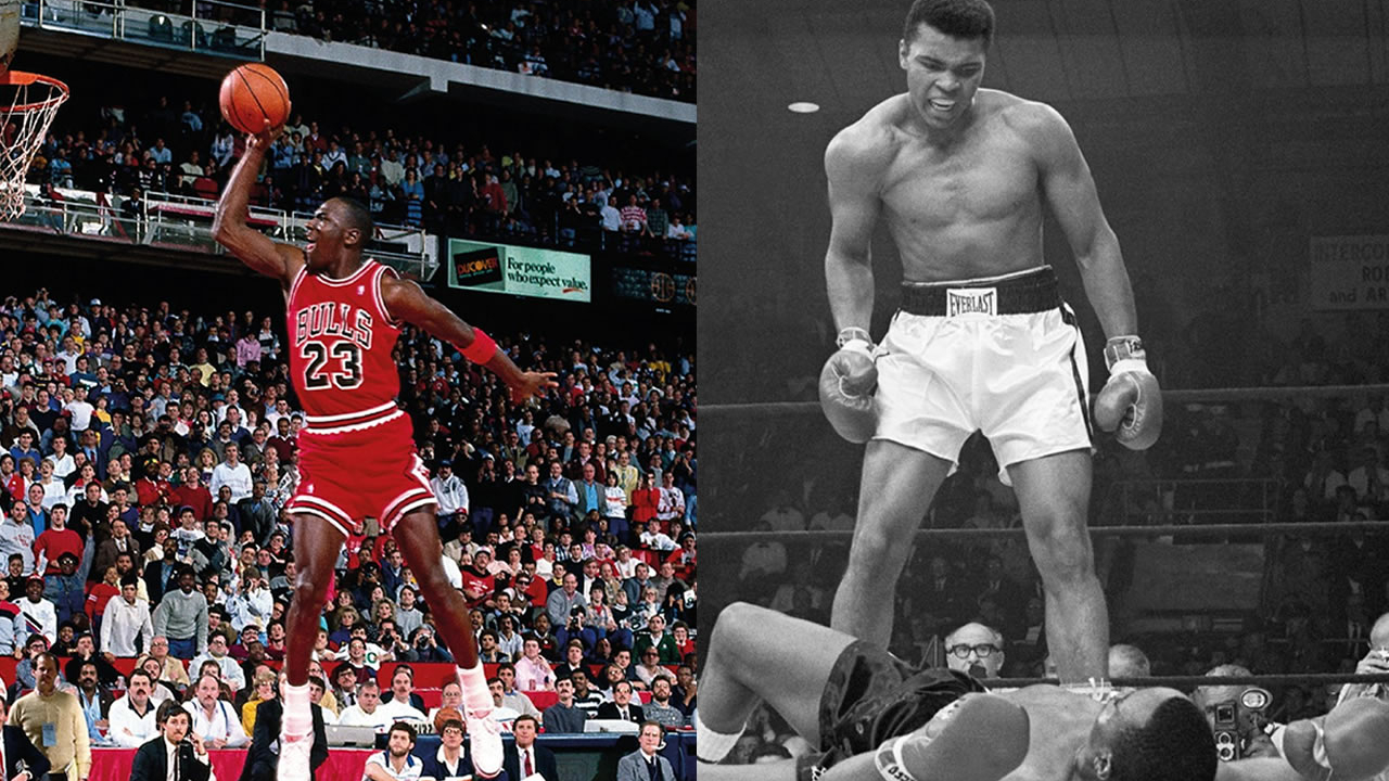 Efsane sporcular Muhammed Ali ve Michael Jordan TRT ekranlarında