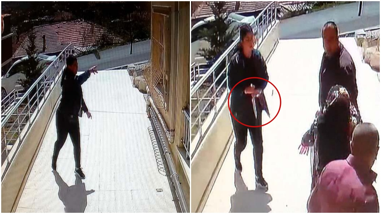 Dehşet! Yasağı delip eski sevgilisinin evini bastı