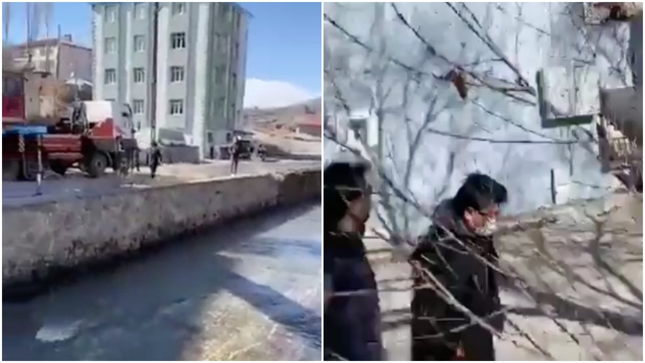 Canlı yayında muhtara sahtekar dedi