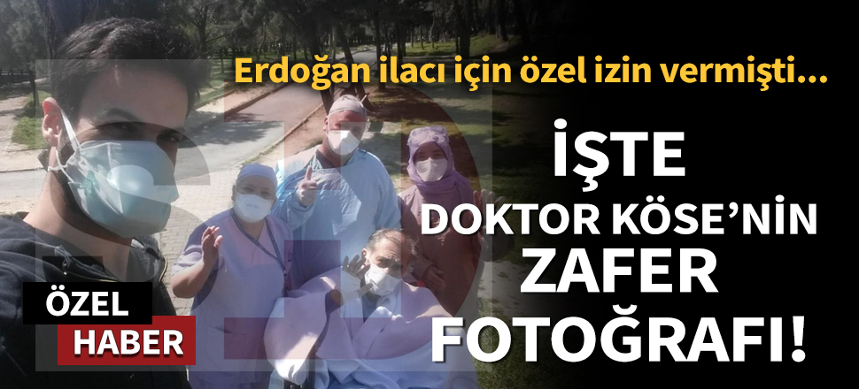 Son dakika... Cumhurbaşkanı Erdoğan ilacı için özel izin vermişti! İşte doktor Selçuk Köse'nin zafer fotoğrafı