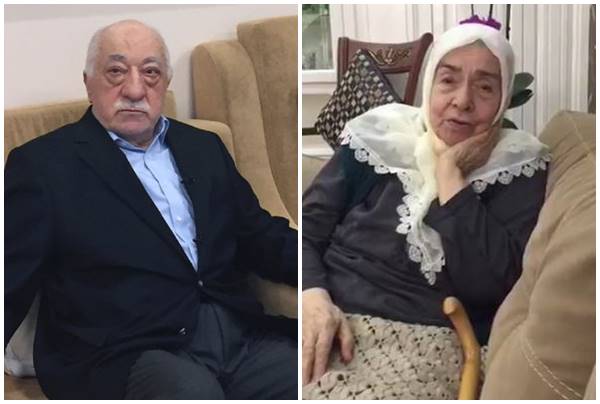 Yaşlı nineden terörist Fethullah Gülen'e lanet şiiri / VİDEO