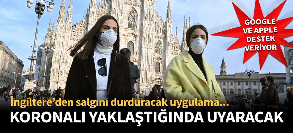 İngiltere'den Kovid-19 hastası yaklaştığında alarm verecek sistem!