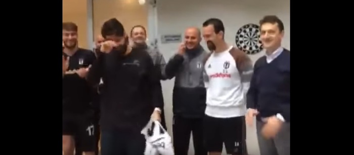 Olcay Şahan'dan Beşiktaş'a göz dolduran veda / video