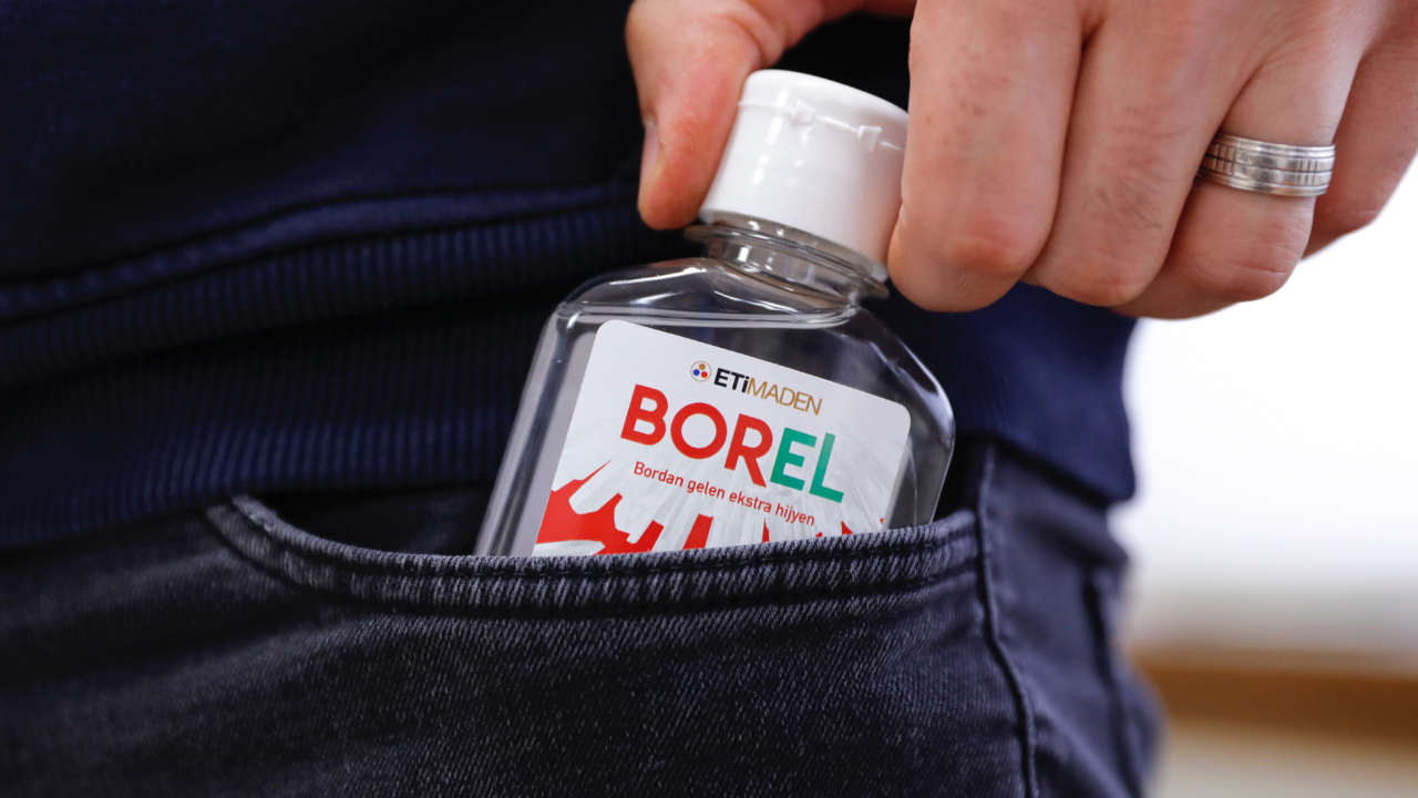 Yerli dezenfektan Borel yarın satışa çıkıyor! Bakan Dönmez müjdeyi verdi...