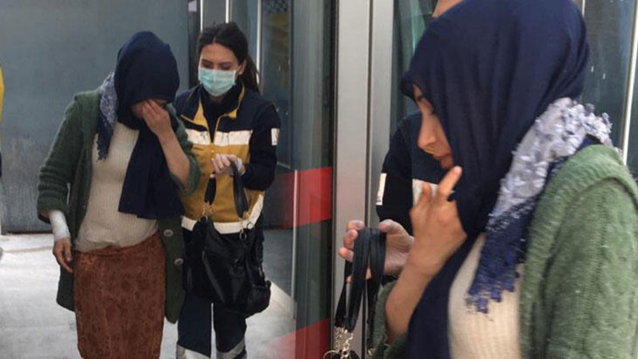 7 aylık hamile eşine dehşeti yaşattı!