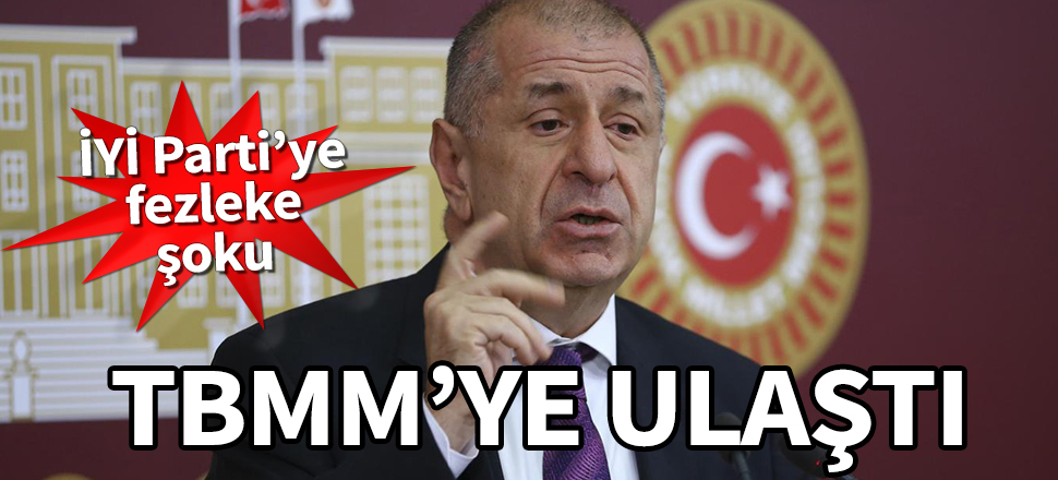 İYİ Parti'li Ümit Özdağ'a MİT fezlekesi! TBMM'ye ulaştı...
