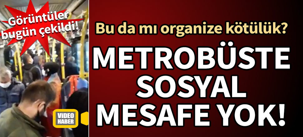 İBB sefer sayılarını azalttı, metrobüste yoğunluk arttı