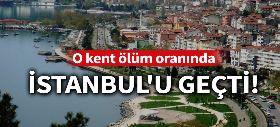 Zonguldak, koronavirüs kaynaklı ölüm oranında İstanbul'u geçti