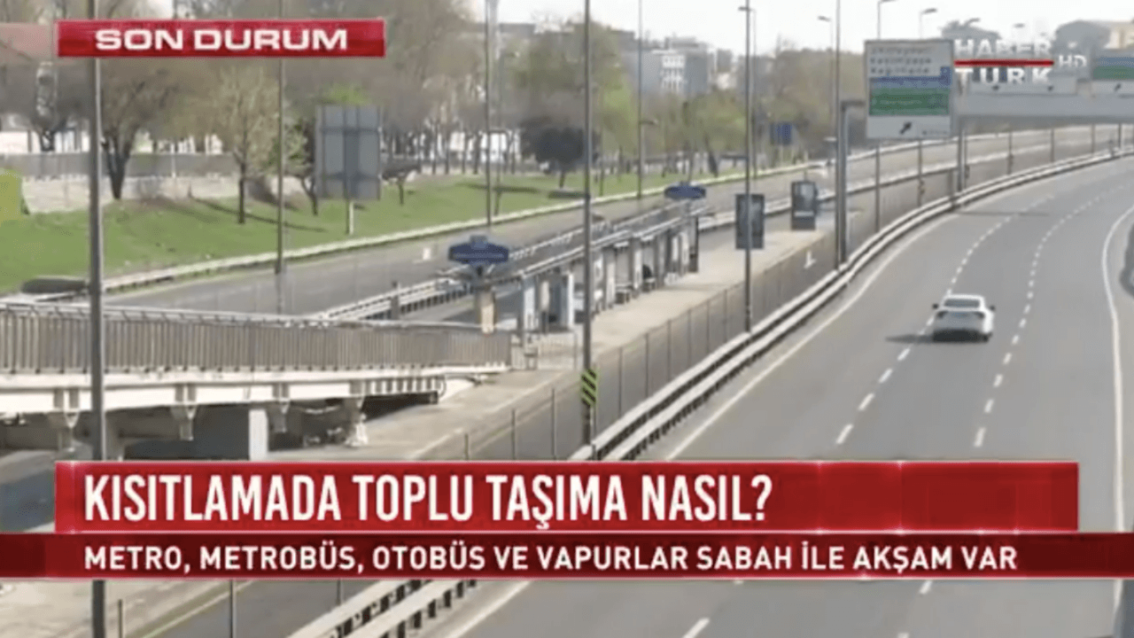 Habertürk'ten o görüntüye açıklama