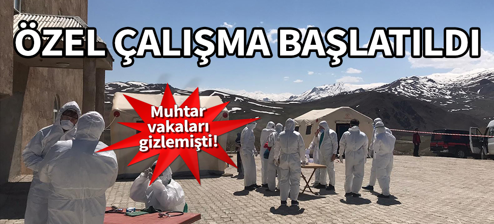 Muhtar vakaları gizlemişti! Özel çalışma başlatıldı