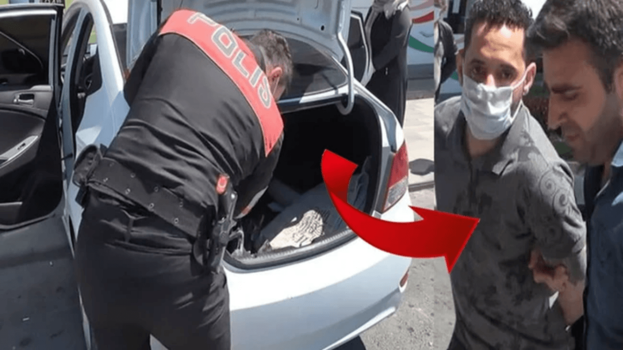 Polis ekiplerini şoke eden olay! Bagajdan çıktı...