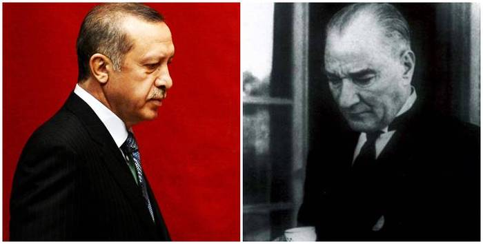 Cumhuriyet gazetesi Erdoğan'ı Atatürk'e benzetti!