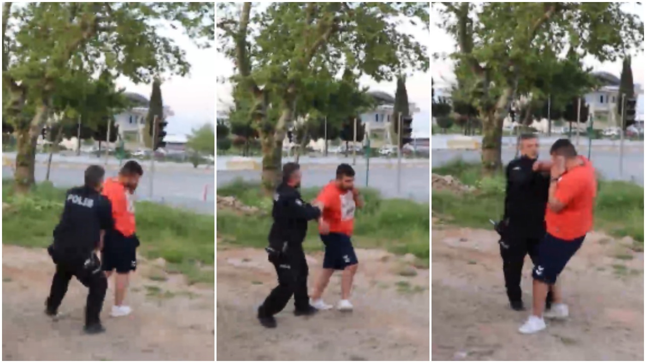 Yasağı delip 3 kuralı ihlal etti, polise zor anlar yaşattı
