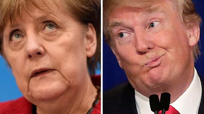 Merkel ile Trump arasında gerginlik