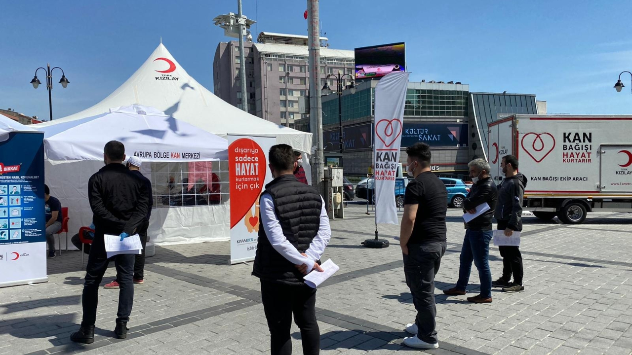 KIYAMDER'den Kızılay'a anlamlı destek...