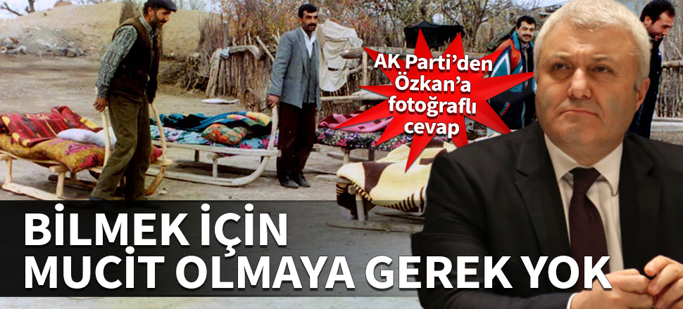 Bilmek için mucit olmaya gerek yok! AK Parti’den Özkan’a fotoğraflı cevap