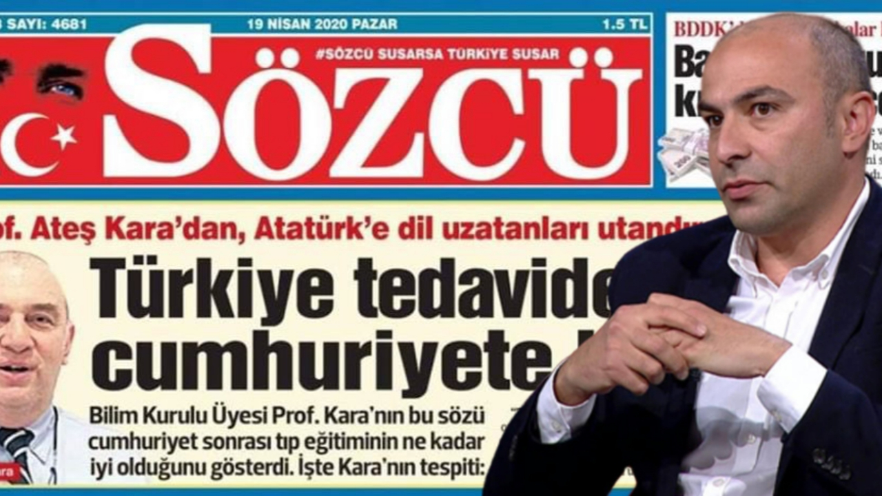 Gazeteci İdris Kardaş'tan Sözcü'ye 'cumhuriyet' tepkisi: Cehaletten değilse kötü niyetten