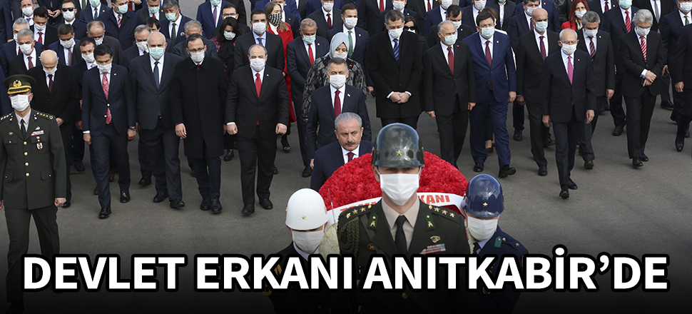 Milli Mücadelenin 100. yılı! Devlet erkanı Anıtkabir'de