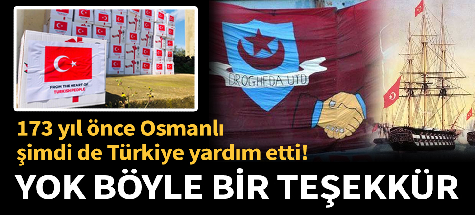 Son dakika... İrlanda takımı, koruyucu ekipman yardımı için Osmanlıyı hatırlatarak teşekkür etti