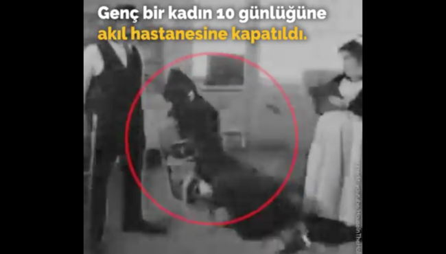 Gazeteci kadını akıl hastanesine yatırdılar! Doktorlar kimliğine inanamadı!
