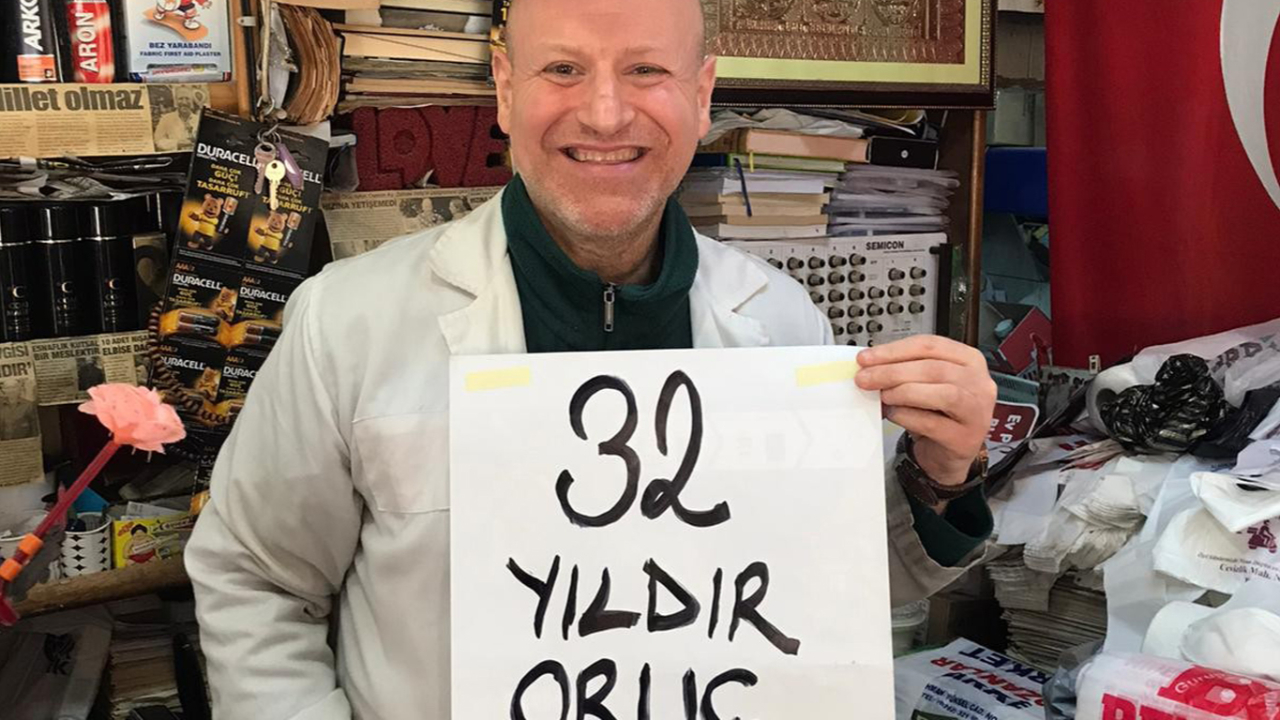 32 yıldır kesintisiz oruç tutuyor