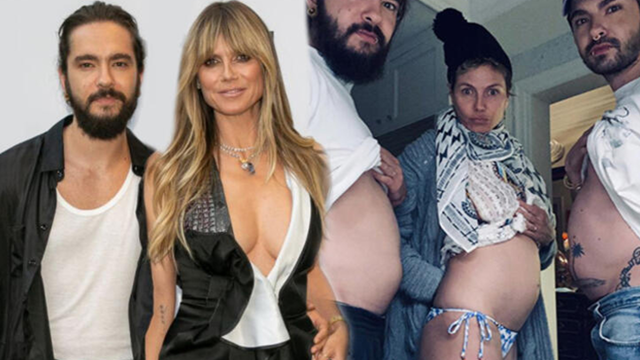 Heidi Klum göbeğinin fotoğrafını paylaştı: Akşam yemeği çok iyiydi