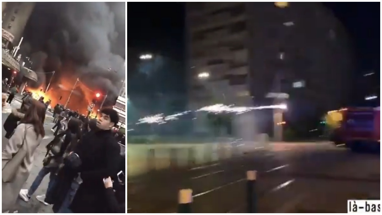 Fransa alev alev! Koronavirüs bile durduramadı...