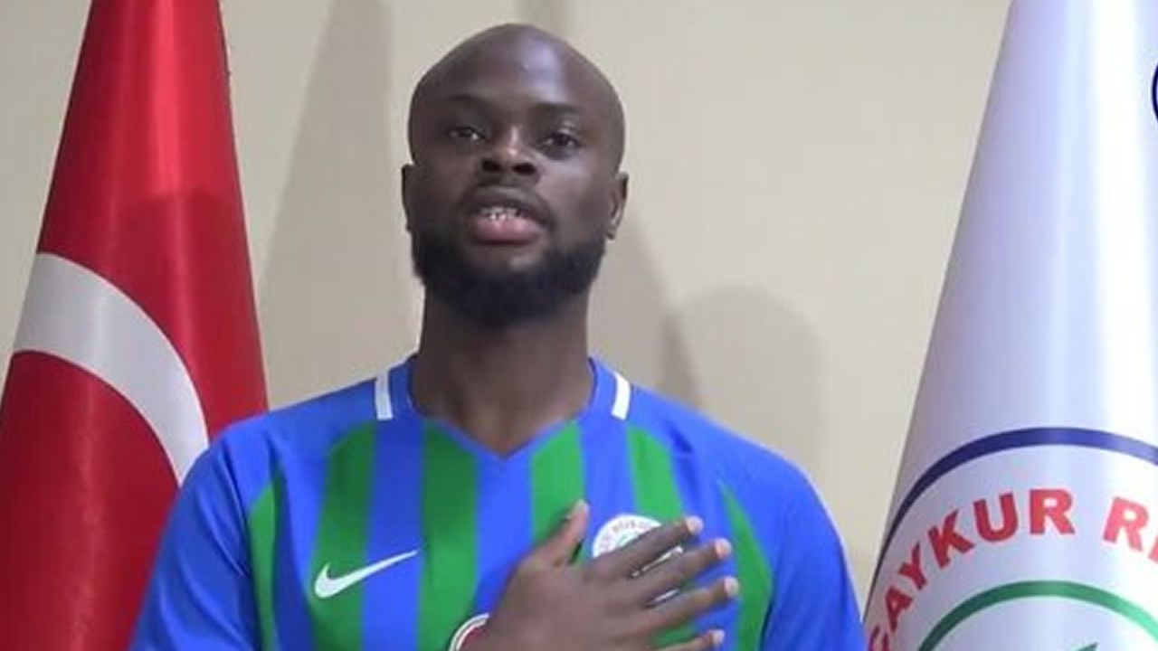 Rizesporlu Diomande İstiklal Marşı'nı okudu!