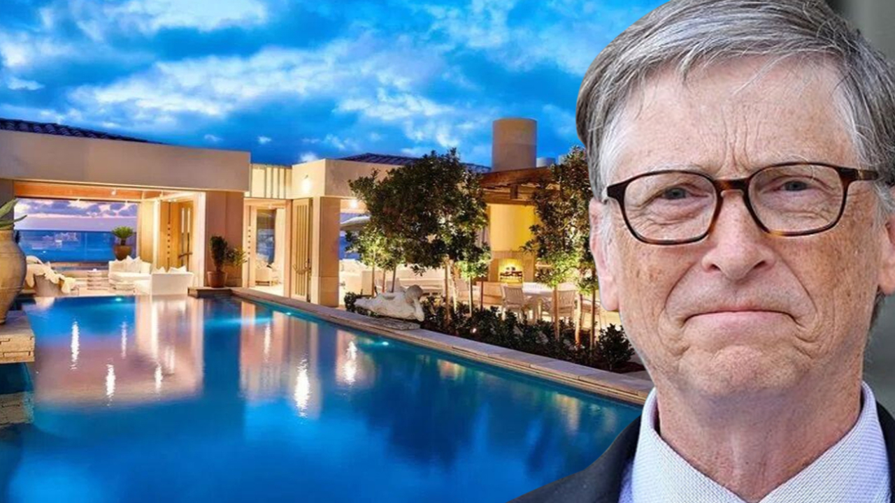 Son dakika... İlk kez görüntülendi: İşte Bill Gates’in 43 milyon dolarlık karantina evi
