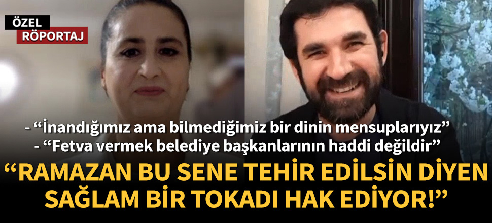 “Ramazan bu sene tehir edilsin diyen sağlam bir tokadı hak ediyor!”