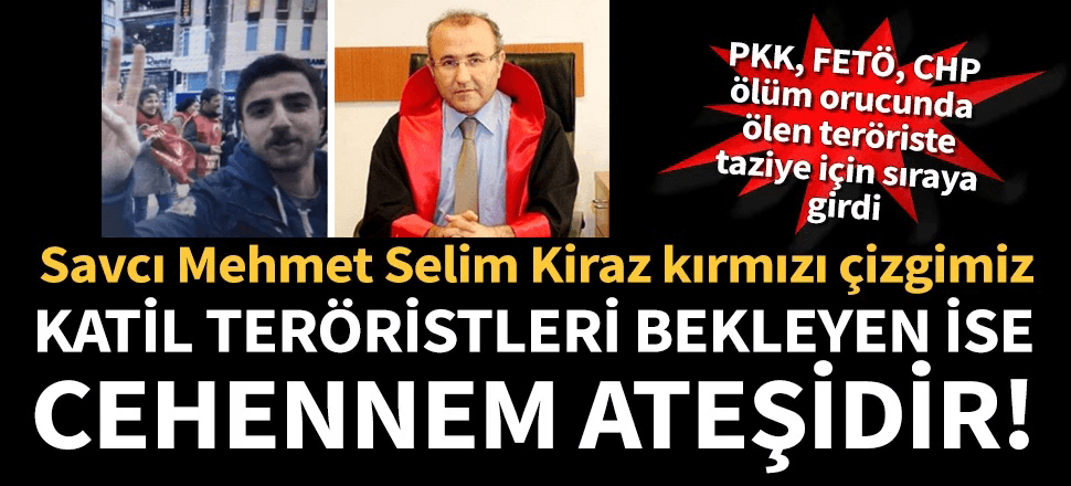 Mustafa Koçak'a taziye sırasına girenlere uyarı: Savcı Mehmet Selim Kiraz kırmızı çizgimizdir!