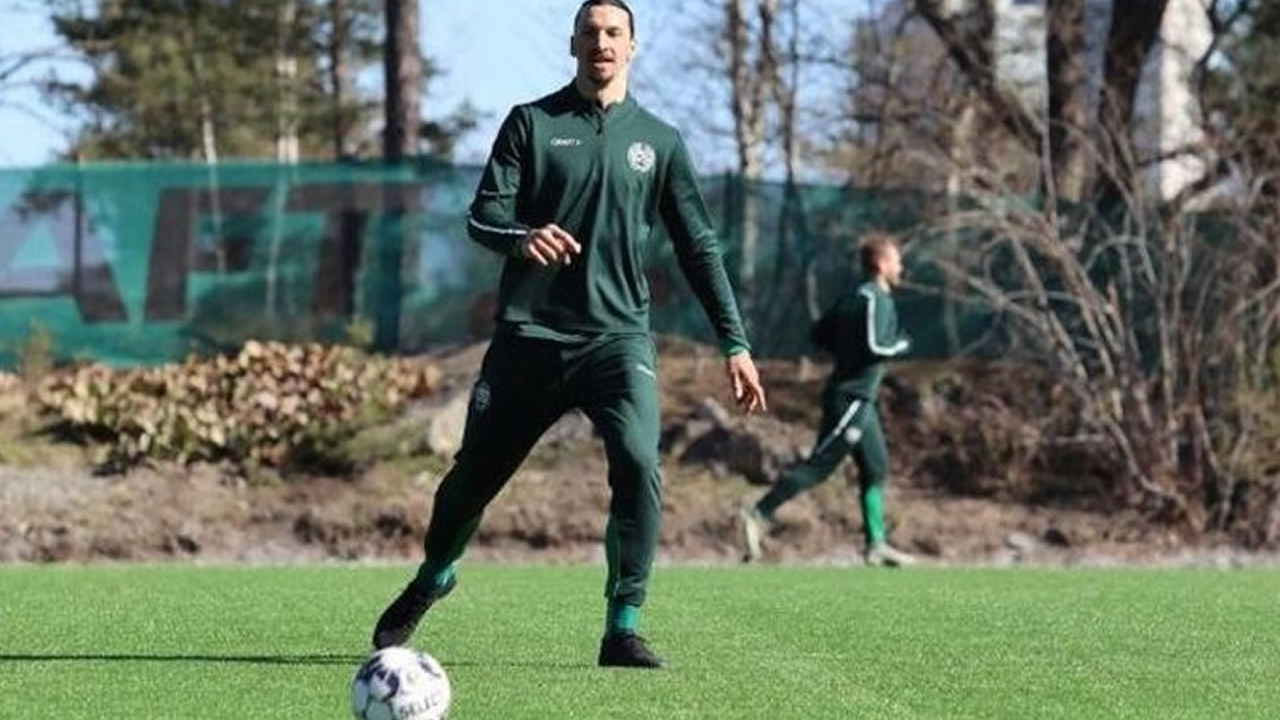 Zlatan Ibrahimovic dediğini yaptı! İşte o görüntüler