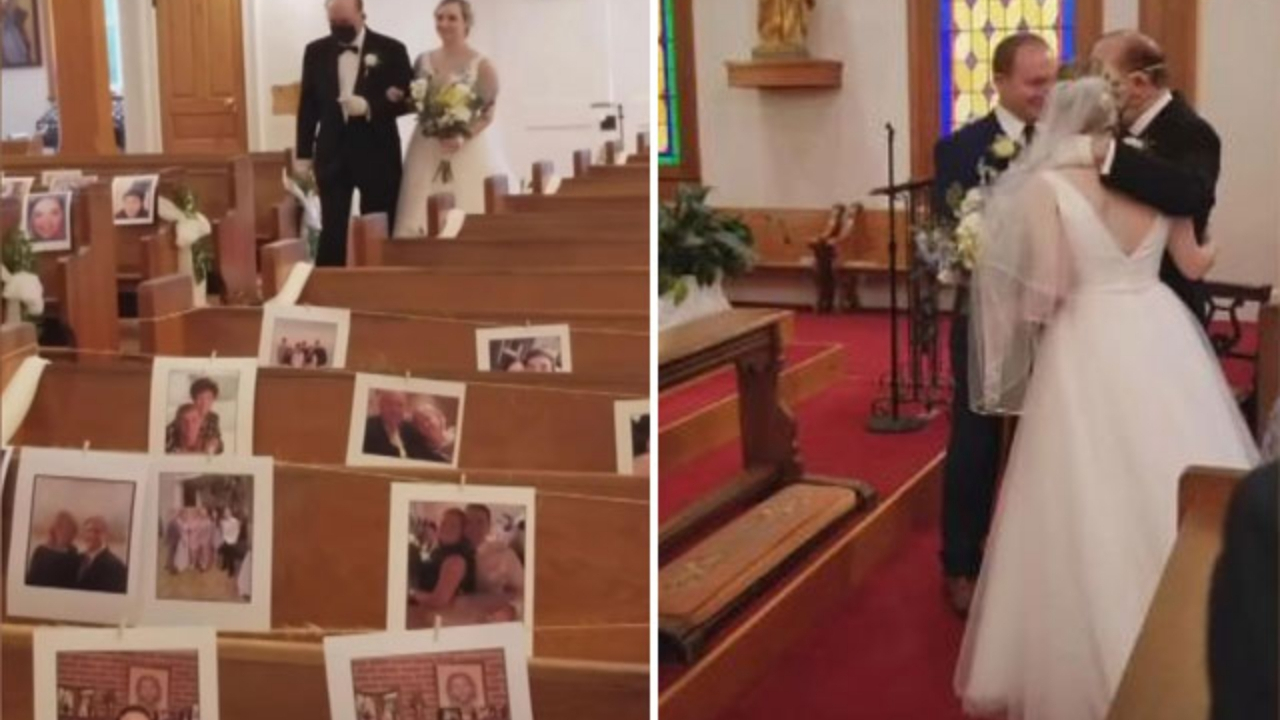 Sağlık çalışanlarına ilginç nikah sürprizi